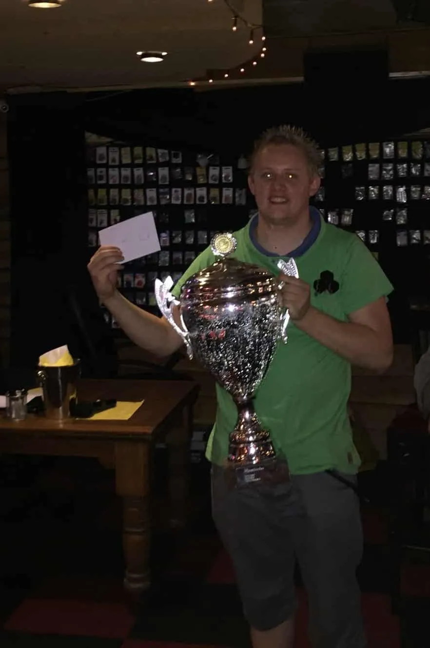 Jurrit van Essen winnaar Snookertjes Summer Sunday Tournament 2016