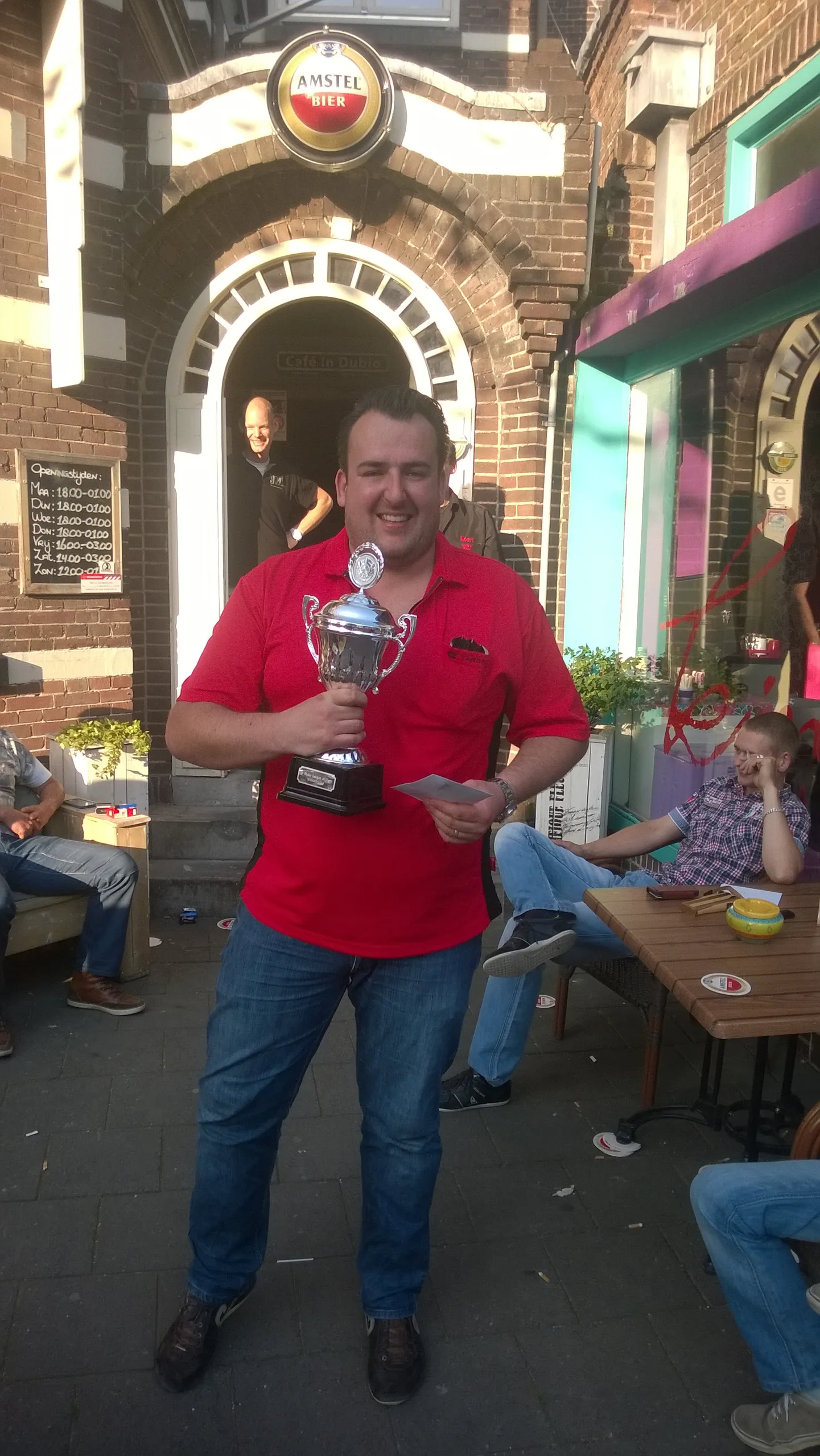 Mark van Zomeren winnaar In Dubio League of Darts 2014