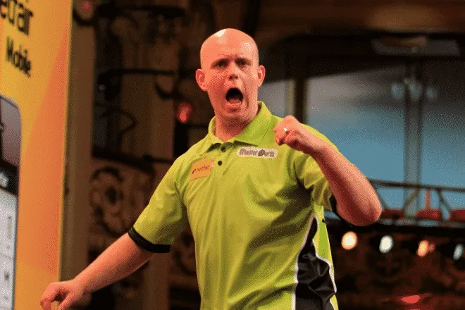 Michael Gerwen 9 darter WMP