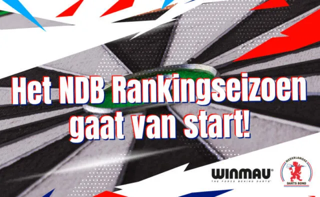 NDBdarts ranking 2022 van start