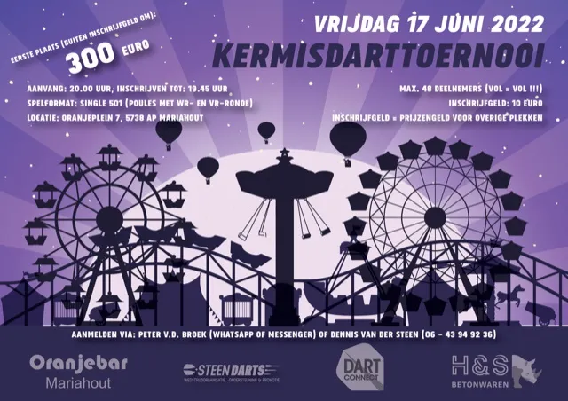 OB Kermis Darttoernooi 2022