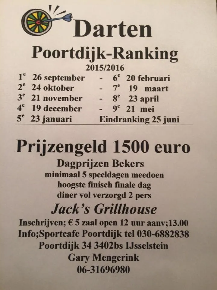 Poortdijk ranking