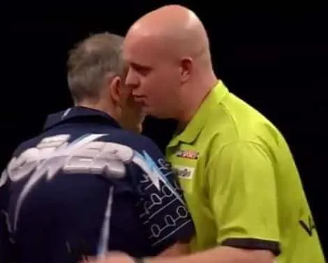 Taylor en van Gerwen