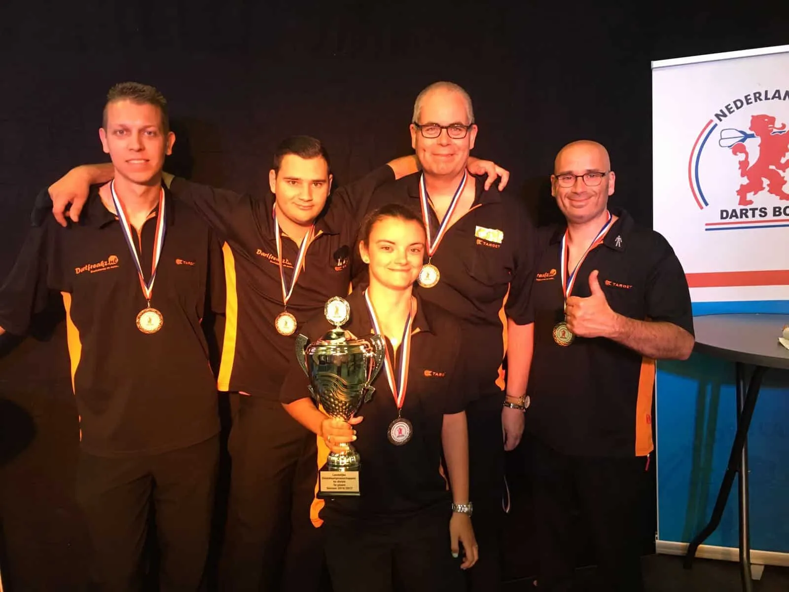 Team dartfreakz divkampioenschappen2017