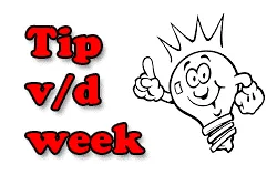 Tip van de week