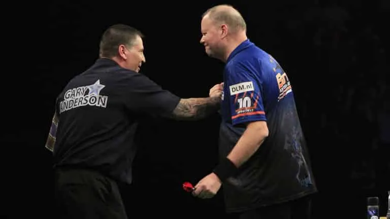 Van Barneveld en Anderson