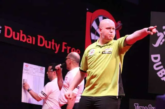 Van Gerwen Dubai 2013