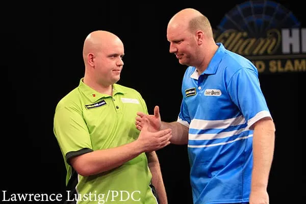 Van der Voort en Van Gerwen