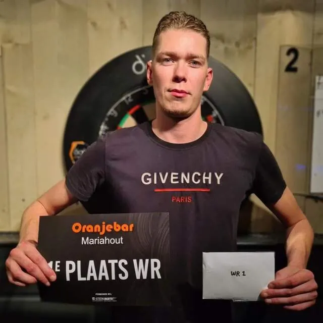 Winnaar Kermis Darttoernooi 2022