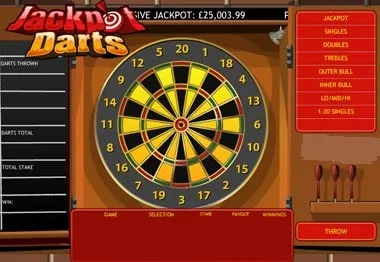 jackpot darts casino game