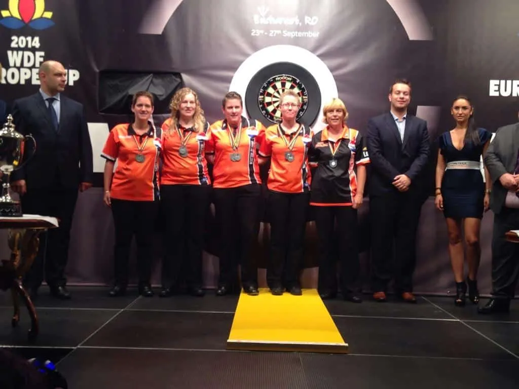 nederlandsteam dames zilver