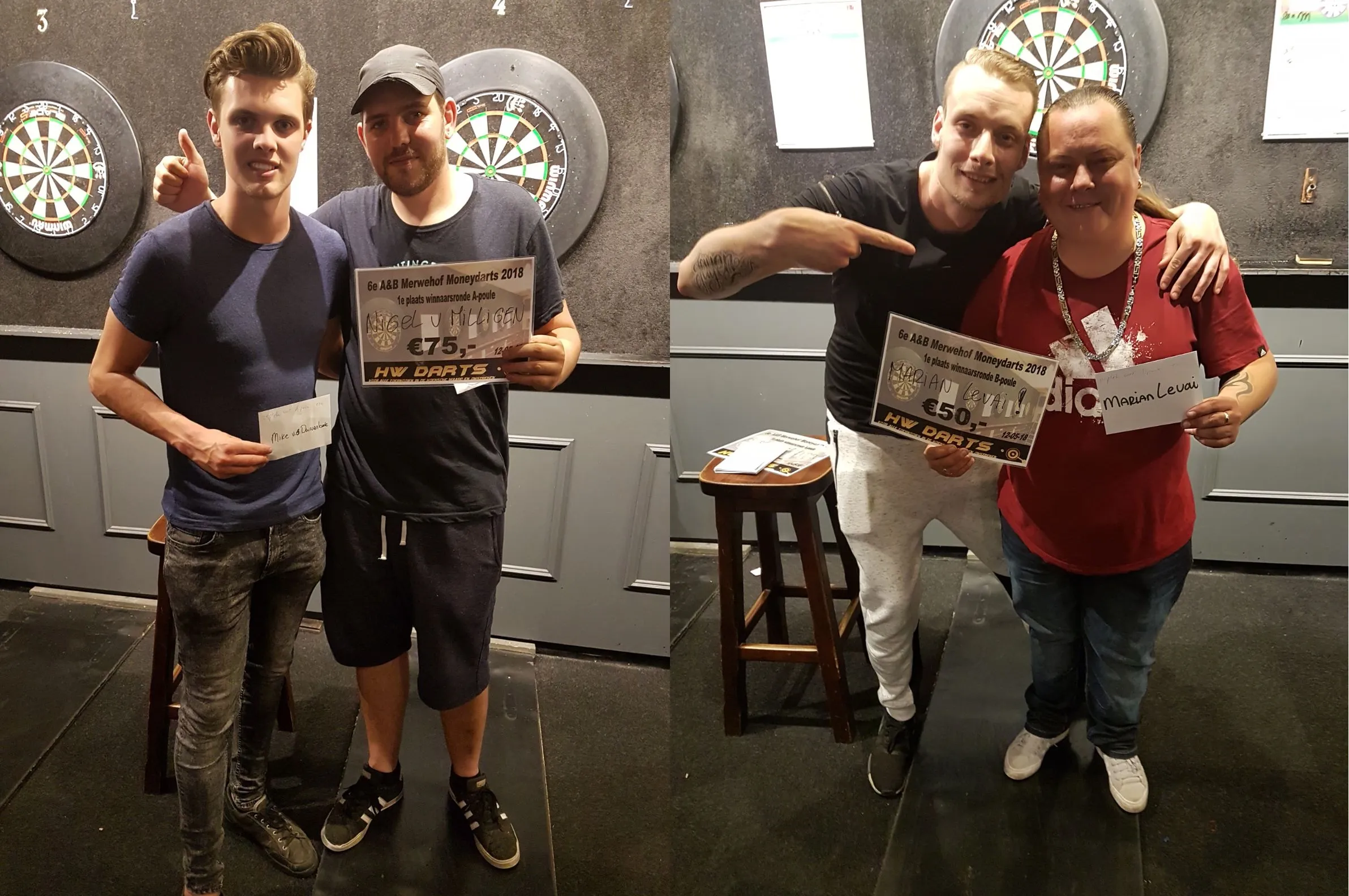 winnaars a en b poule 6e