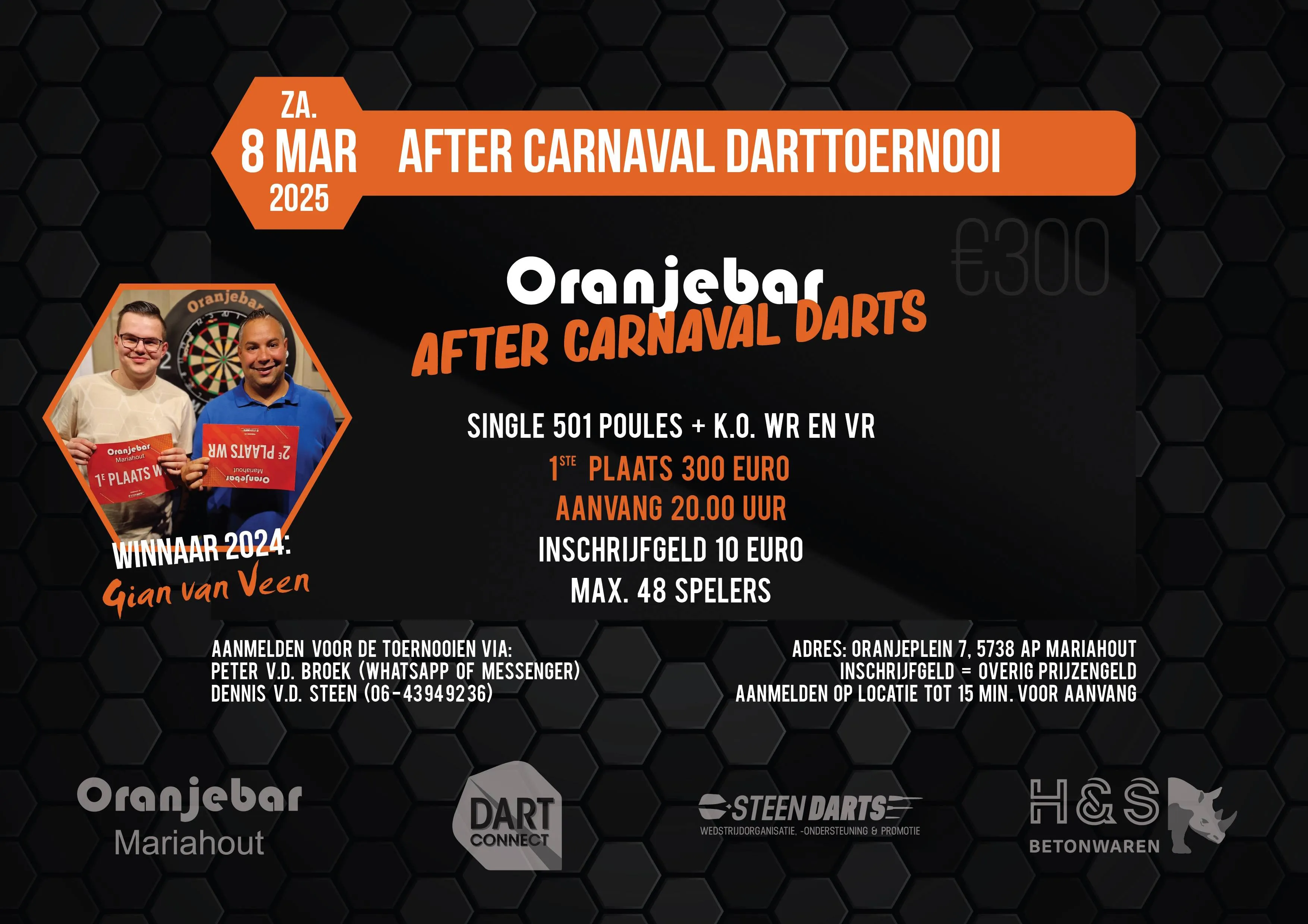 event 2025 03 08 after carnaval darttoernooi oranjebar