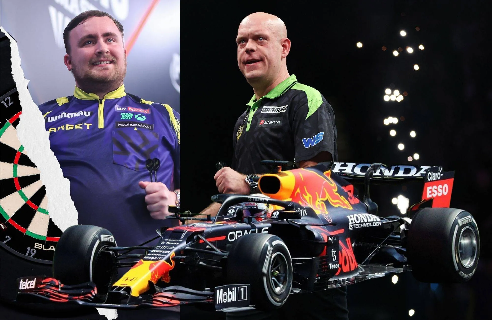 F1 -Formule 1 -Van Gerwen en Littler