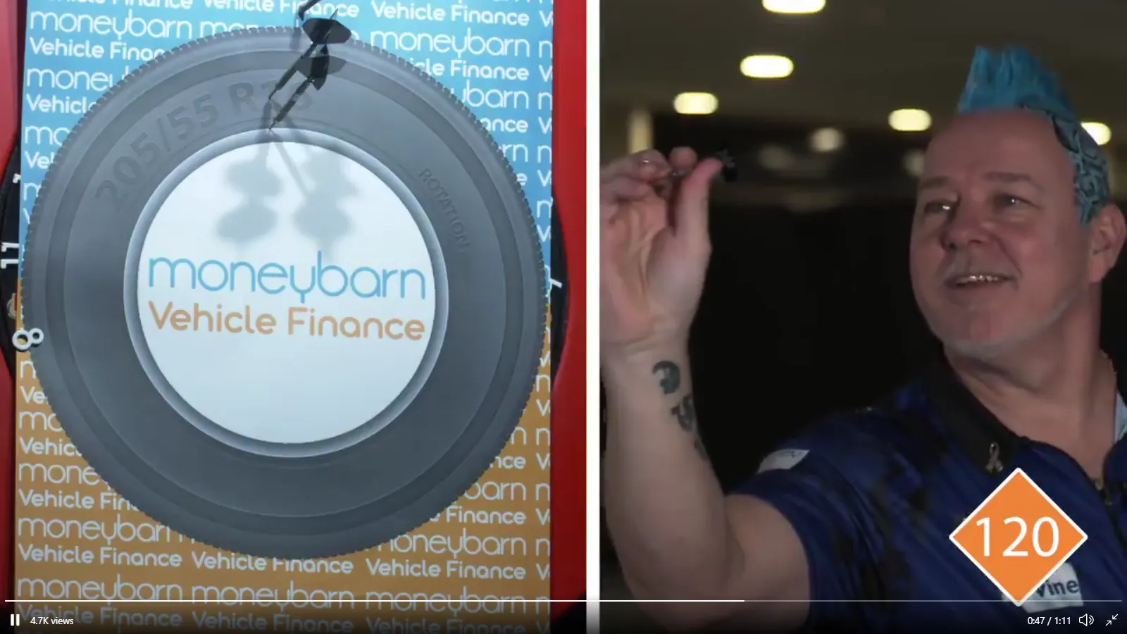 2021 04 30 01 18 26 PDC Darts on Twitter  There’s still plenty to see from Peter Wright this Premie