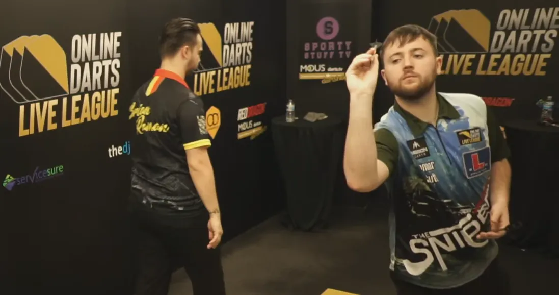 2021 12 08 12 35 21 ONLINE DARTS LIVE LEAGUE  Phase 6 Champions Week   GROUP A   Session 3   YouTub