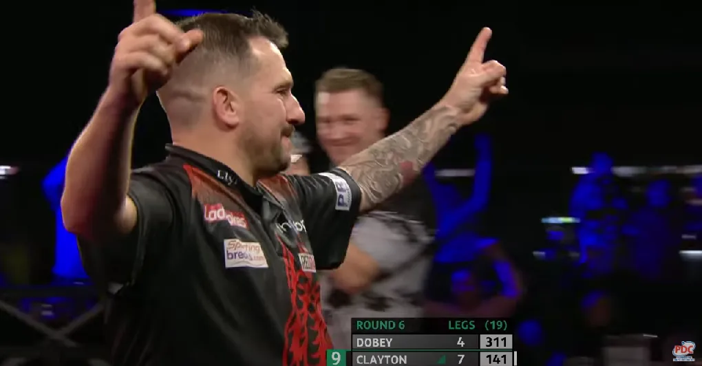 2022 03 02 18 03 32 NINE DARTER! JC  2020 UK Open   Last 16   YouTube