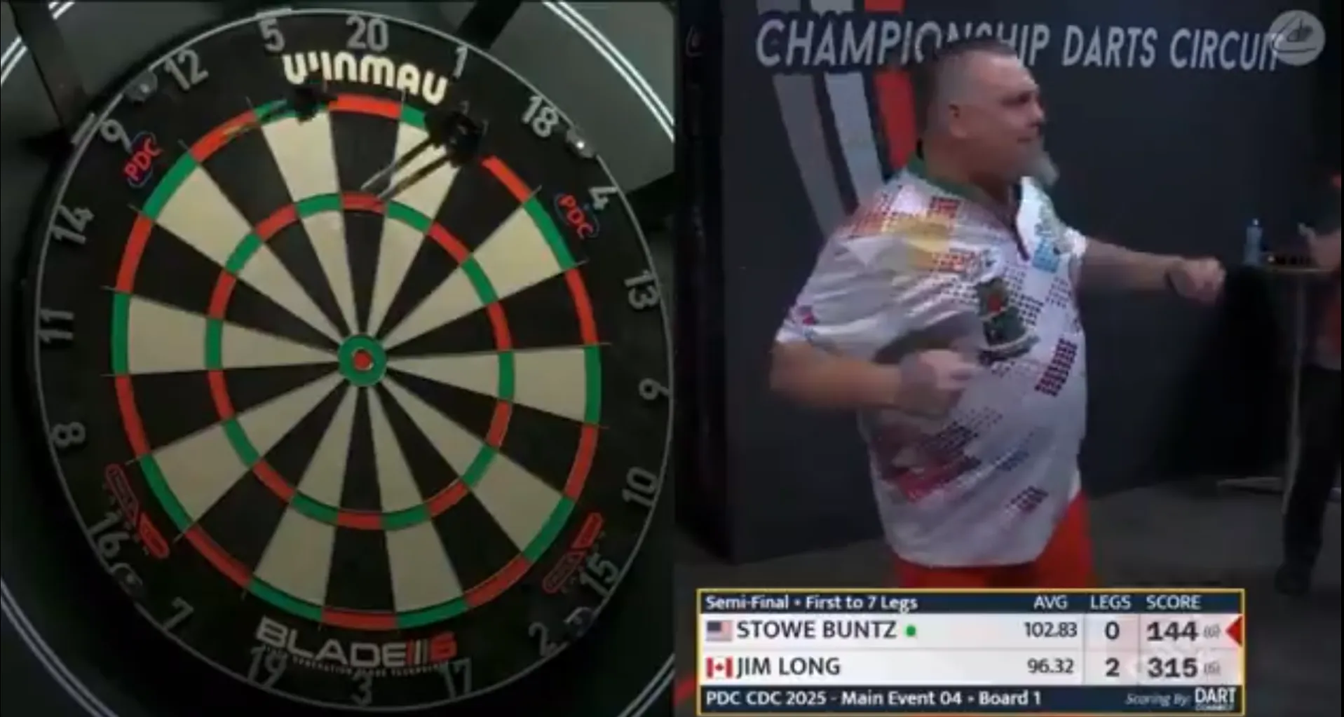 2025 06 10 13 11 45 dartsanonymous on x 9 darter alert stowe bunts just hit a 9 darter