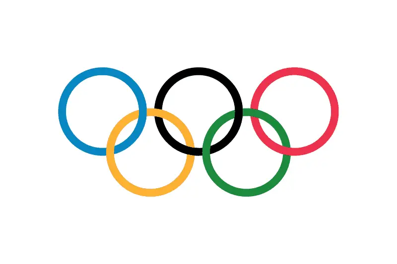 800px Olympic flagsvg 