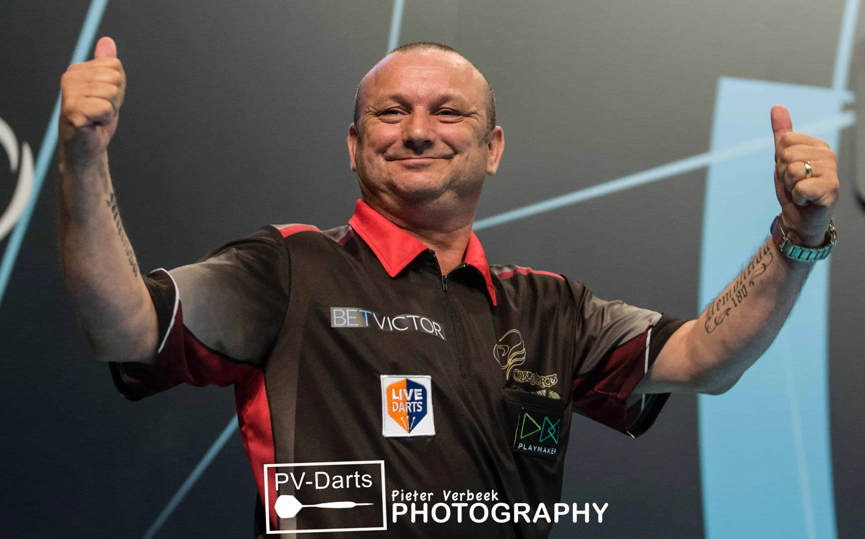 Darren Webster R1 WMP18