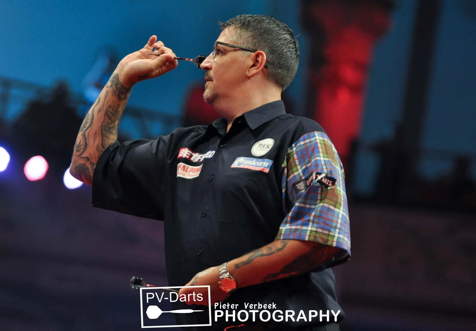 Gary Anderson WMP19 R1