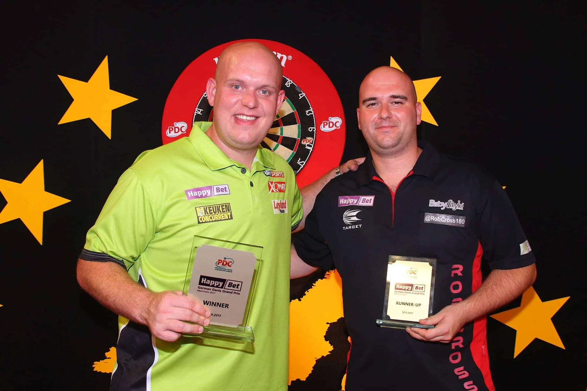 Van Gerwen Cross European Darts Trophy