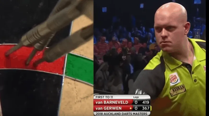 2019 08 21 15 11 19 2018 Auckland Darts Masters Final van Barneveld vs van Gerwen YouTube