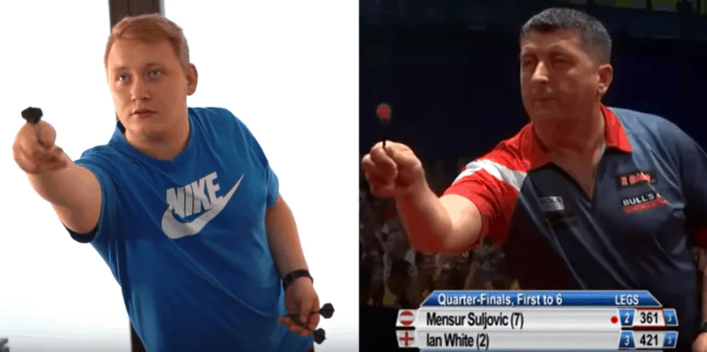 2019 09 16 13 44 11 Martin Schindler imitiert Dartspieler zu lustig YouTube