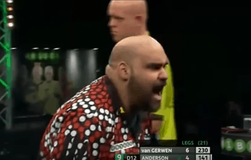 2019 10 21 00 50 57 9 DARTER KYLE ANDERSON PDC EUROPEAN CHAMPIONSHIP 2017 YouTube