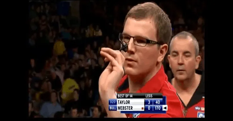 2020 02 11 17 38 32 PDC Premier League 2011 Webster 170 Checkout vs Taylor YouTube