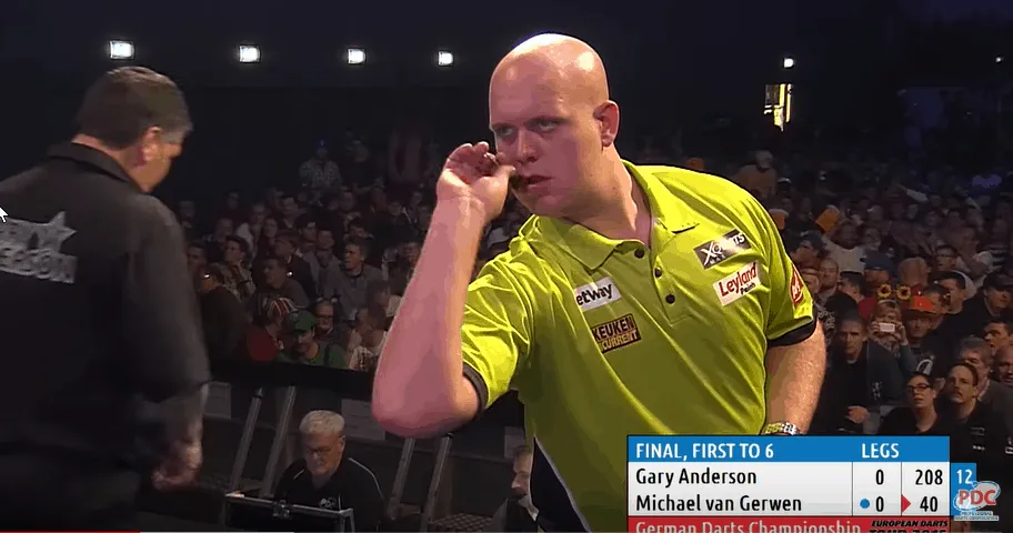 2020 03 18 21 14 10 INCREDIBLE DARTS Michael van Gerwen v Gary Anderson 2015 German Darts Champion