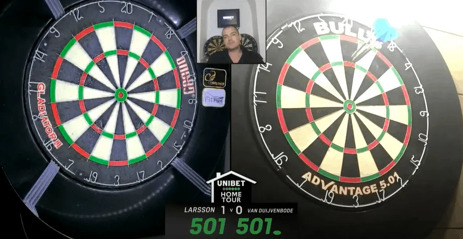 2020 05 10 13 40 47 Dirk van Duijvenbode vs Daniel Larsson Unibet Home Tour 2020 09 05 YouTube