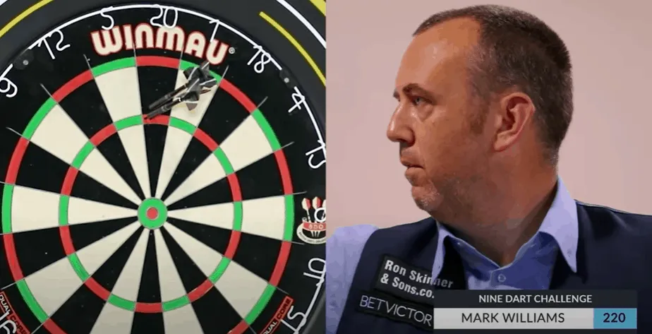 2020 08 10 11 42 14 CRAZY SCORE Snooker Player Mark Williams 9 Dart Challenge  BetVictor YouTu