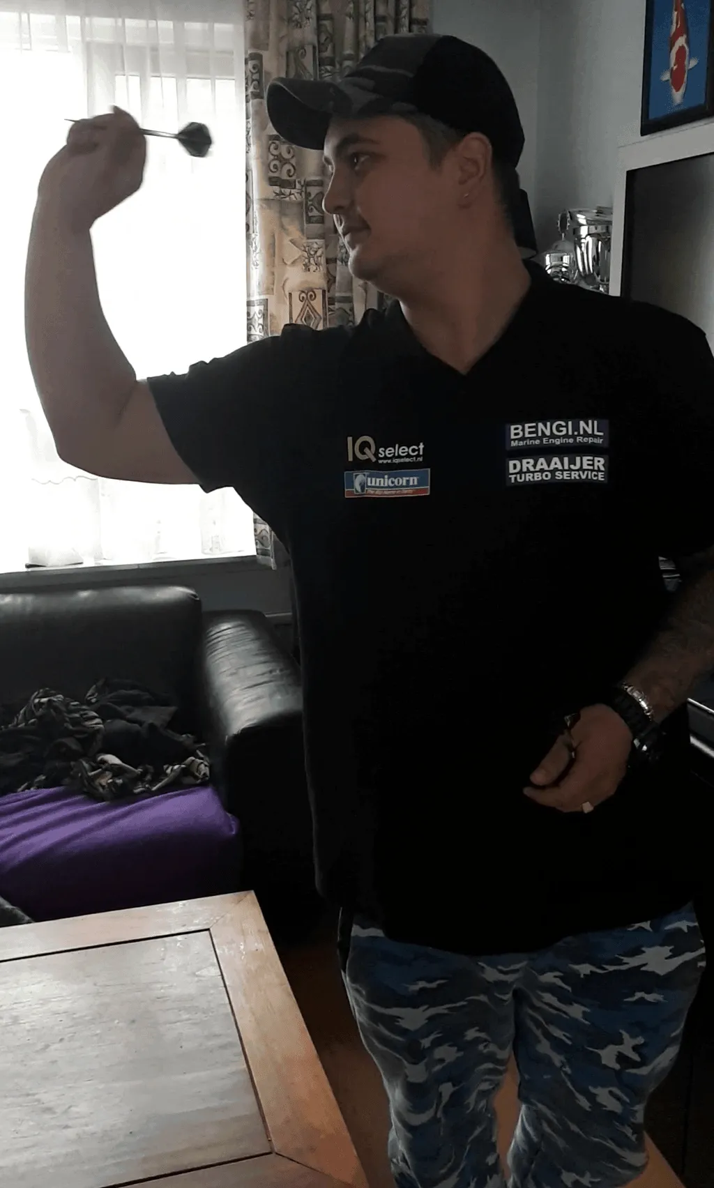 Jeffrey de Zwaan impersonating