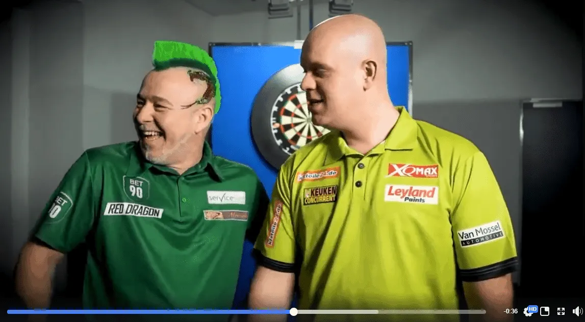 Van Gerwen Wright promo