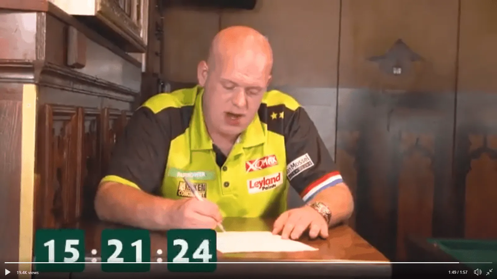 Van Gerwen maths