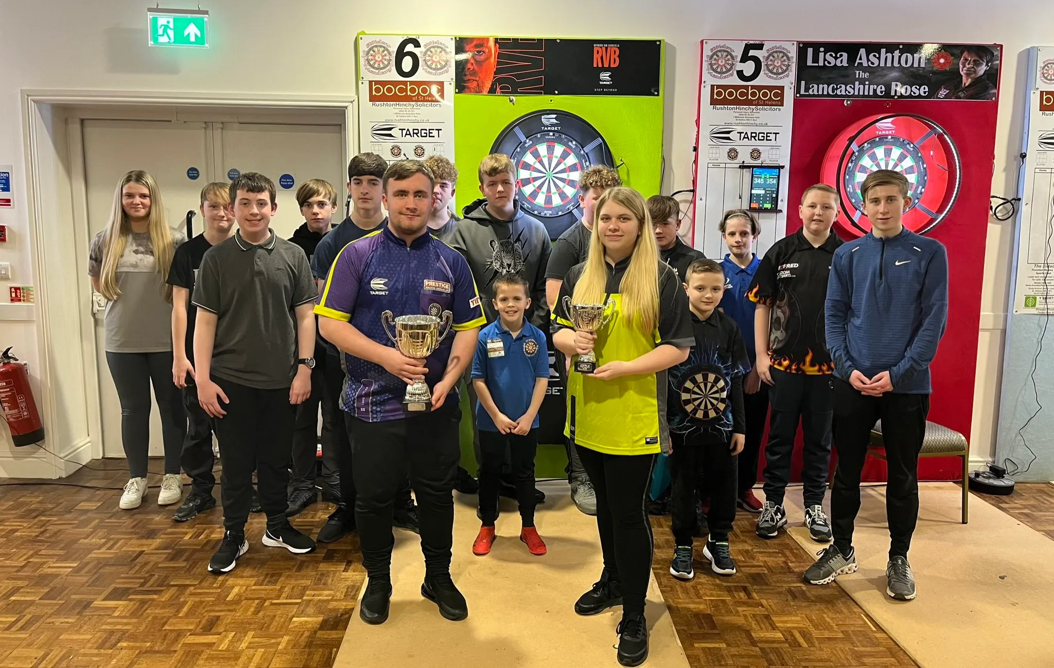 st helens youth darts