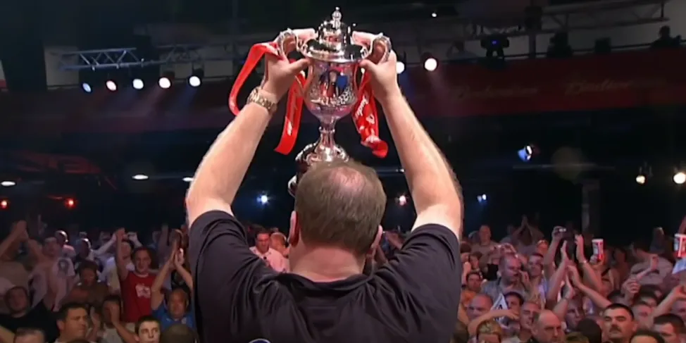 2021 03 04 00 19 06 Toen er nog gedart werd!!! UK Open E1  Van Barneveld wint eerste major bij de P