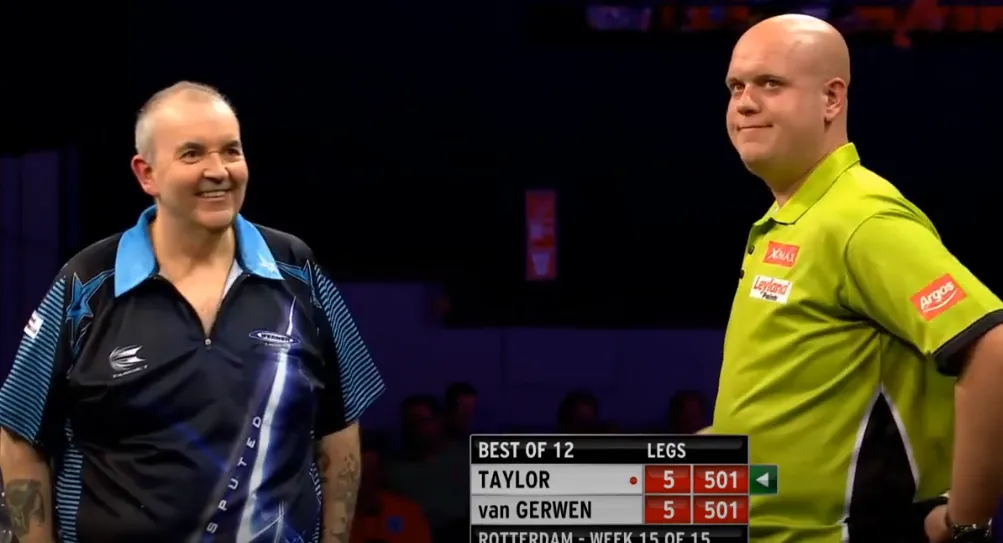 2021 03 10 17 04 06 Phil Taylor vs Michael van Gerwen ᴴᴰ  Week 15 Betway Premier League Darts 2016
