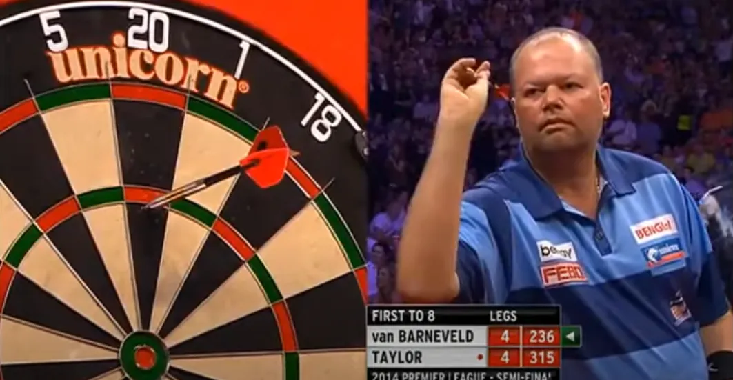 2021 03 11 01 25 10 PDC Premier League Of Darts 2014  Semi Final   van Barneveld VS Taylor   YouTub