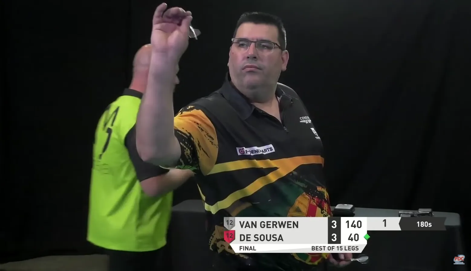 2021 06 16 11 53 46 WHAT A FINAL De Sousa v Van Gerwen  Final   Players Championship 14   YouTub