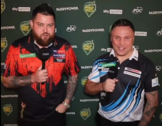 2023 12 12 00 34 07 video het zullen niet snel commentatoren worden darters michael smith en gerwy