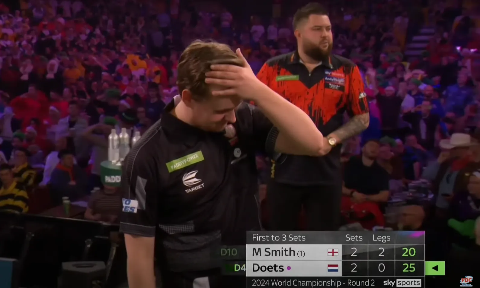 2023 12 16 11 02 54 the champ returns day one highlights 2023 24 paddy power world darts champi