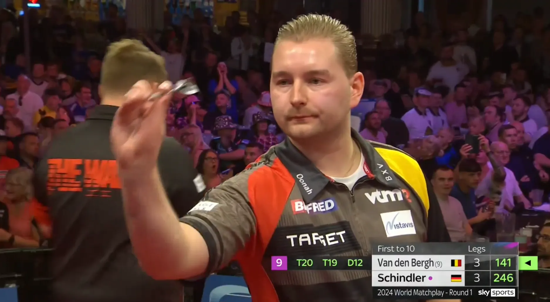 2024 07 14 15 21 08 pdc darts on x van den bergh hits a nine darter a moment of magic from