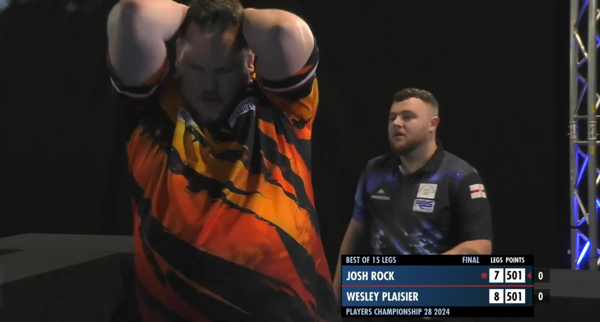 2024 10 16 20 12 26 pdc darts on x plaisier wins pc28 wesley plaisier wins his maiden player