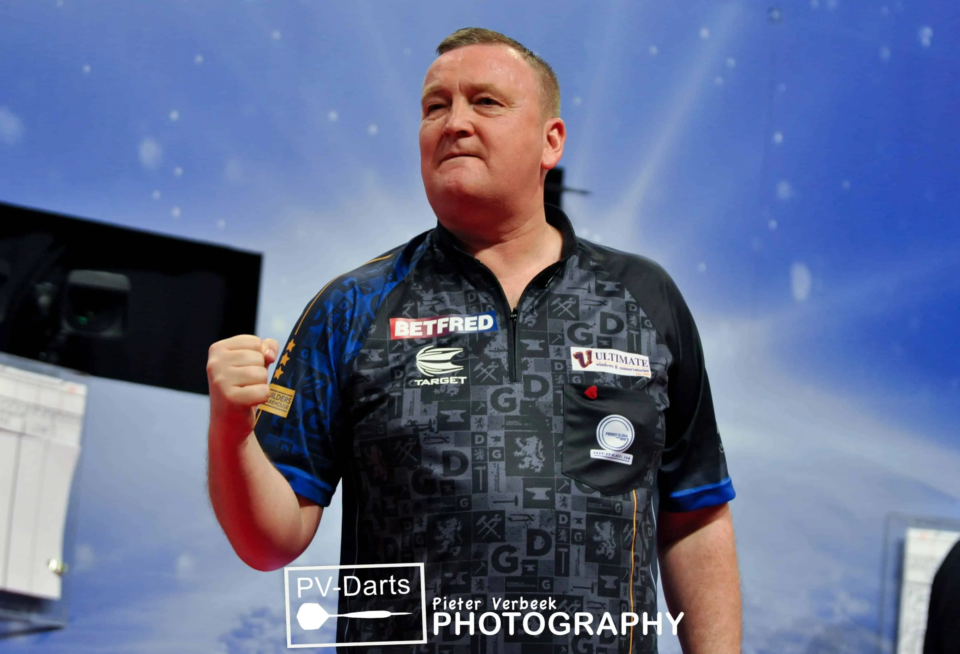 Glen Durrant WMP19 R1
