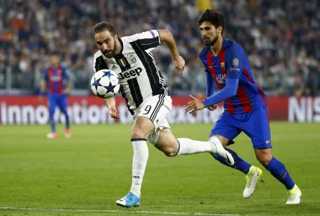Higuain Gonzalo JuventusBarcelona1617