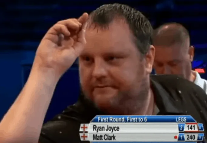 2019 09 28 01_58_57 2019 Gibraltar Darts Trophy Round 1 Joyce vs Clark YouTube