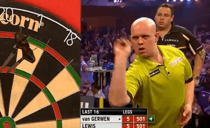 2019 11 15 21 12 18 PDC Grand Slam of Darts 2013 Second Round van Gerwen VS Lewis YouTube
