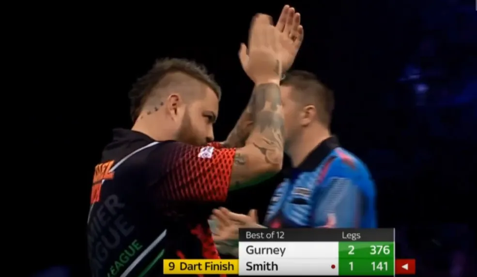 2020 02 27 21 51 00 Premier League Darts – Daryl Gurney vs Michael Smith  LIVE YouTube